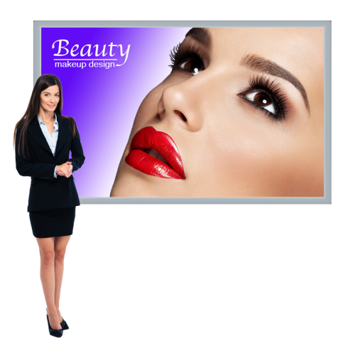 LED Light Box Sign 3ft x 6ft  Large Poster Snap Frame