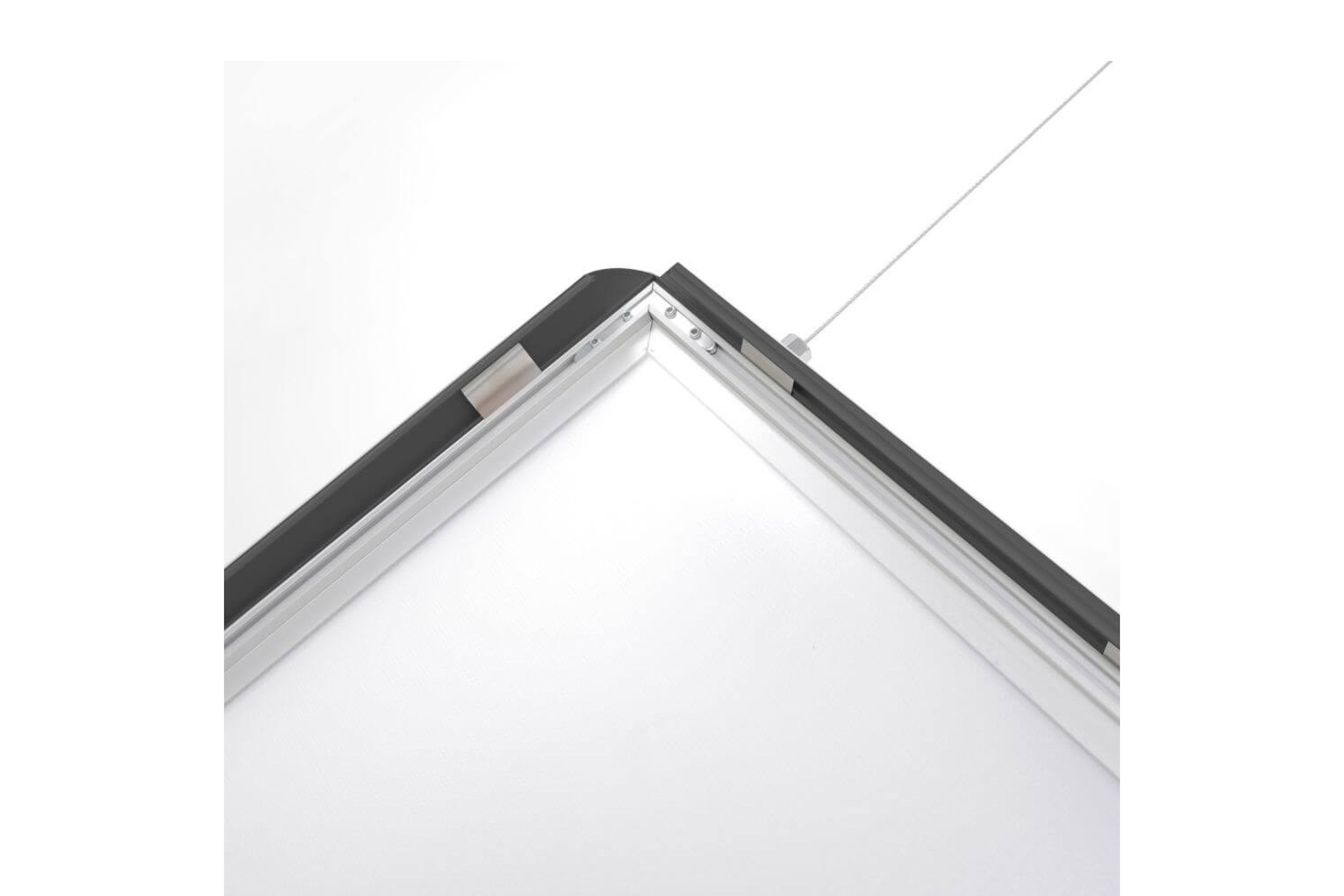 Double Sided Light With Racket 18-in x 24-in Double sided LED Light Box - Backlit Snap Frame