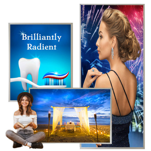 Slim LED Snap Frames ALP