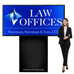 Outdoor Light Box Sign 3ft x 6ft Heavy Duty Cabinet, Double Sided